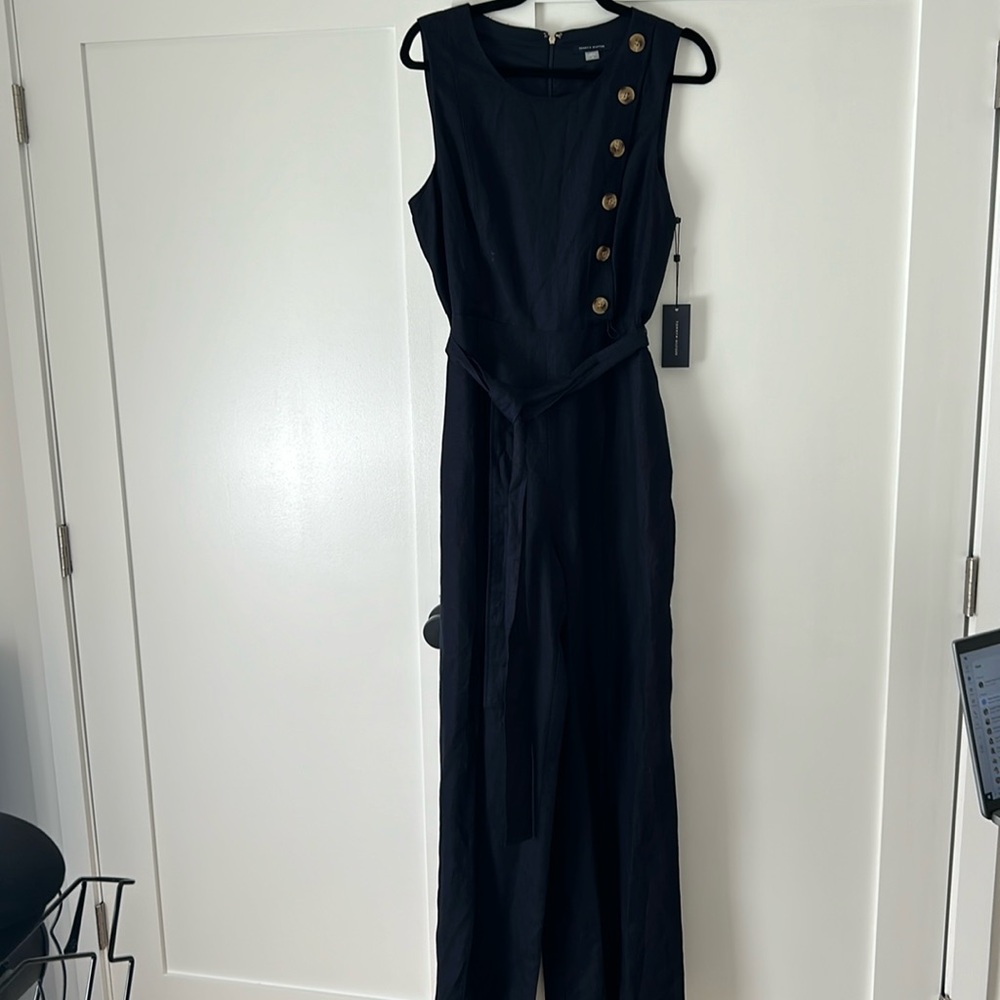 Tommy Hilfiger Linen-feel Jumpsuit